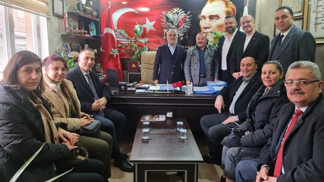 CHP’DEN ODA BAŞKANLARINA HAYIRLI OLSUN ZİYARETİ